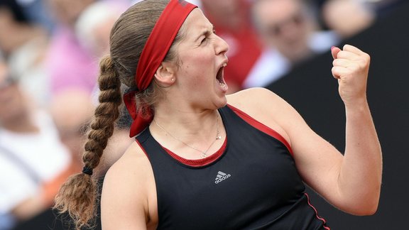 Teniss, WTA Pemiere turnīrs Romā: Jeļena Ostapenko - Džoanna Konta - 8