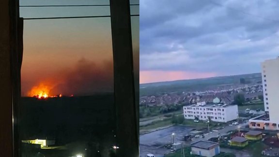 Ukraiņu lidrobotu uzlidojumi trāpa vairākiem Krievijas reģioniem (plkst. 10.19)