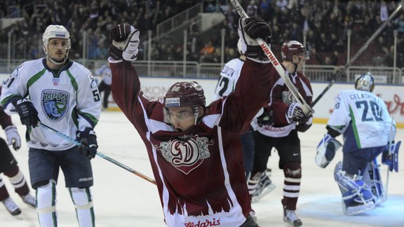 Hokejs, KHL spēle: Rīgas Dinamo - Jugra - 8