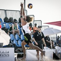 Samoilovs/Šmēdiņš dalību Dohas četru zvaigžņu turnīrā beidz astotdaļfinālā