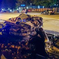 Трагедия на ул. Даугавгривас: водитель BMW увидел полицию и увеличил скорость