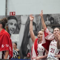 Latvijas basketbolistēm graujoša uzvara Eiropas čempionāta kvalifikācijas mačā