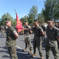 Foto: Ādažos atklātas starptautiskās militārās mācības 'Saber Strike 2017'