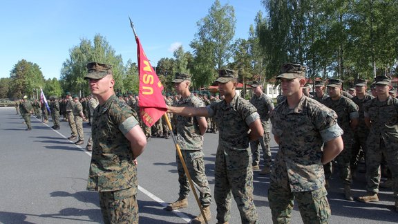 Ādažos atklāj militārās mācības "Saber Strike 2017" - 3