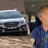 Video: Fredis izmēģina jauno 'Subaru Outback' universāli