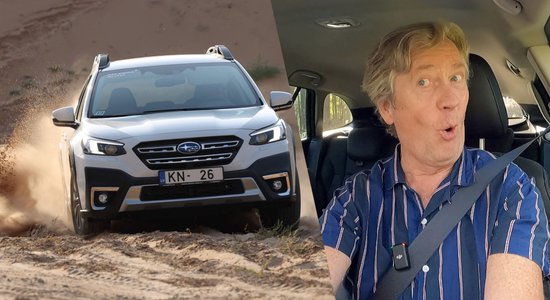 Video: Fredis izmēģina jauno 'Subaru Outback' universāli