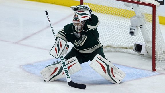 Minnesota Wild goalie Ilya Bryzgalov