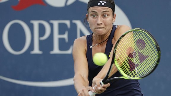 Teniss, ASV atklātais čempionāts: Anastasija Sevastova - Karīna Vithefta - 5