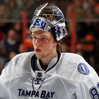 NHL veiksmīgi debitējušais Gudļevska konkurents Vasiļevskis nosūtīts atpakaļ uz 'Crunch'