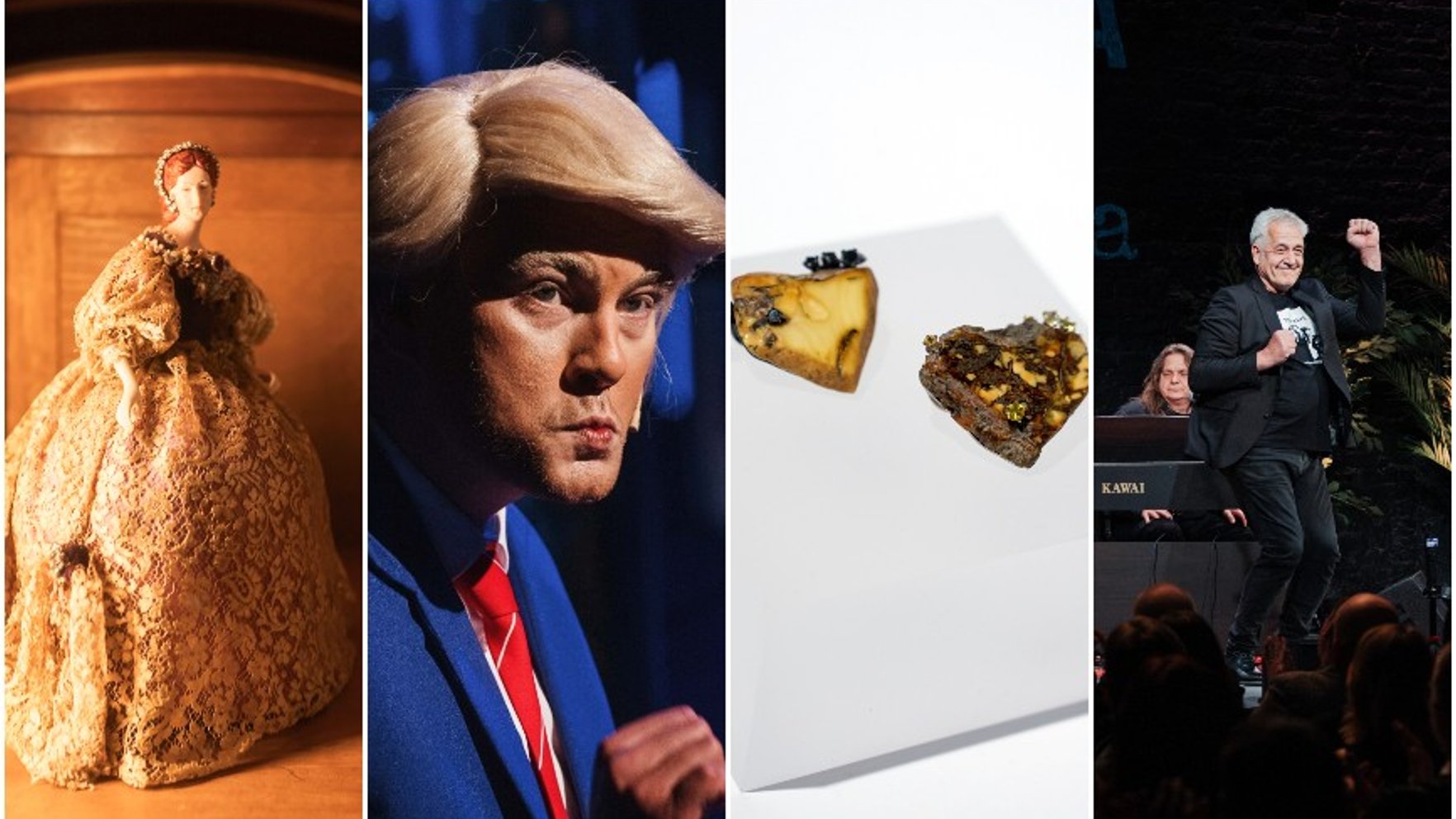 Rotas, lelles un Teātra diena. Kultūras notikumi fotogrāfijās