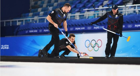 Pekinas olimpisko spēļu kērlinga turnīra rezultāti (16.02.2022.)