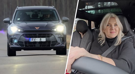 Video: Indra Salceviča izmēģina "Cupra Terramar" apvidnieku