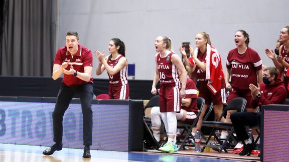 Basketbols,EČ kvalifikācija basketbolā sievietēm: Latvija - Horvātija - 24