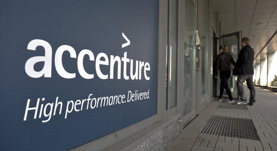 'Accenture' apgrozījums Latvijā – 85,7 miljoni eiro; peļņa – 6,5 miljoni eiro