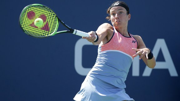 'US Open' tenisa turnīrs: Anastasija Sevastova – Eižēnija Bušāra - 7