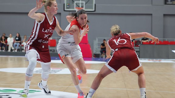 Latvijas sieviešu basketbola izlase pret Turciju, basketbols