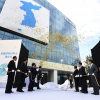 Ziemeļkorejas delegācija pametusi abu Koreju sakaru biroju