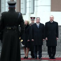Фоторепортаж: президент Польши в Риге