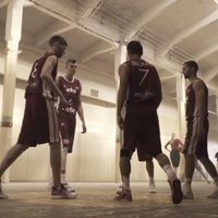 Video: Kā Latvijas basketbola zvaigznes reklāmu filmēja