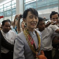 Mjanmas opozicionāre Su Či dodas vēsturiskā braucienā uz Eiropu