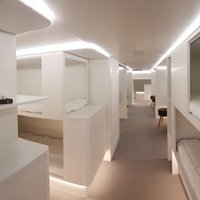 В самолетах Airbus появятся спальные места