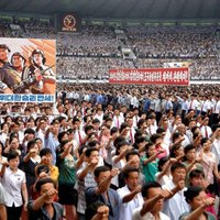 Ziemeļkorejā atceļ ikgadējo mītiņu pret 'ASV imperiālismu'