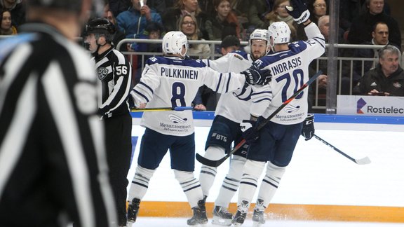 KHL hokejs: Rīgas Dinamo pret Maskavas Dinamo - 1