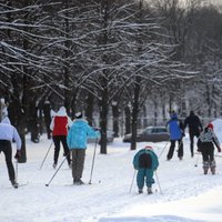 В Риге начинает работу Парк зимнего спортивного отдыха