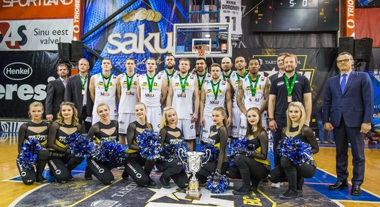 'Tartu Universitāte' basketbolisti izcīna BBL bronzu