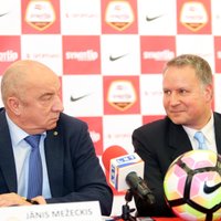 Latvijas futbola virslīga pēc četriem mēnešiem pārtrauc sadarbību ar izpilddirektoru Šlēglu