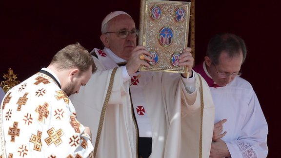 Pāvesta Franciska inaugurācijas mise 