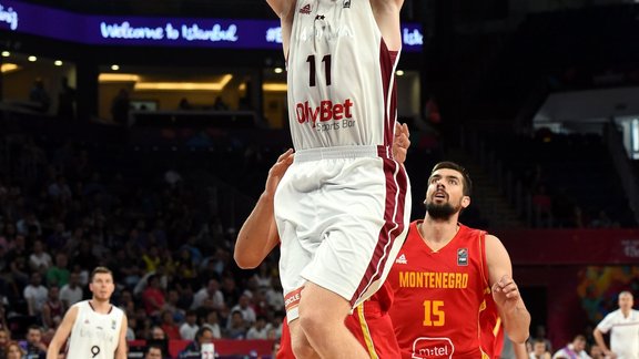 Basketbols, Eurobasket 2017: Latvija - Melnkalne - 35