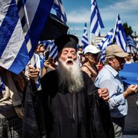 Grieķijā protestē pret vienošanos ar Maķedoniju