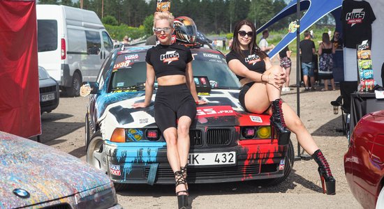 Foto: Sestdien '333' trasē aizvadīts vērienīgs auto tūninga festivāls 'CC Nation'