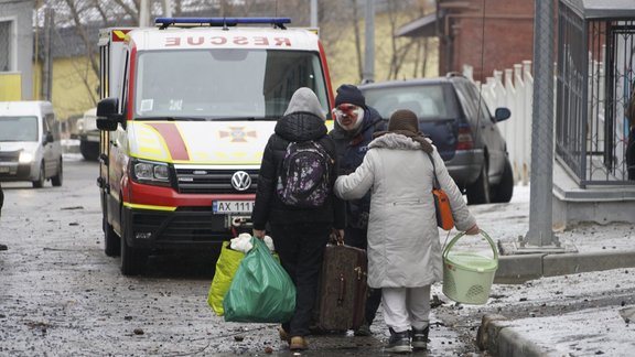 Krievija ar raķetēm apšauda Harkivu 5.02.2023. - 1