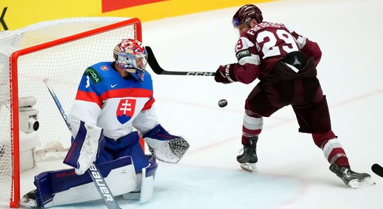 ОНЛАЙН. Момент истины для Латвии - матч со Словакией. Латвия выигрывает после второго периода