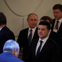 Путин и Зеленский о Донбассе, газе и допинге. Главные заявления с саммита в Париже за пять минут