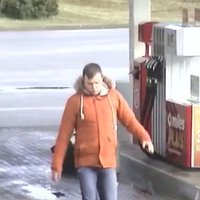 Video: Policija meklē iespējamo degvielas zagli