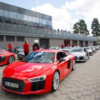 Ar jaunākajiem sportiskajiem modeļiem 'Audi' atgriežas Biķernieku trasē