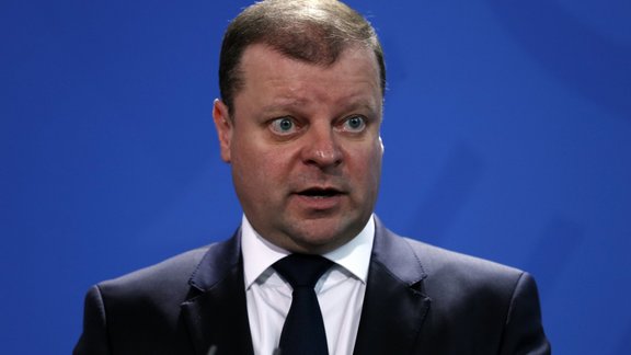 Sauļus Skvernelis.