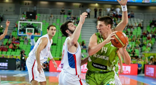 Slovēnija nodrošina dalību Pasaules kausā basketbolā