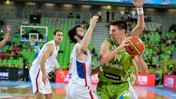 EČ basketbolā: Slovēnija - Serbija - 27