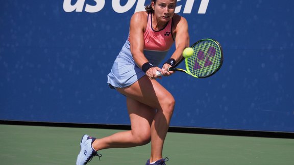 'US Open' tenisa turnīrs: Anastasija Sevastova – Eižēnija Bušāra - 8