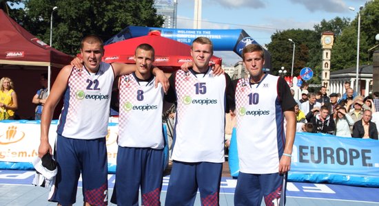 Latvijas basketbola komandai otrais zaudējums 3x3 pasaules čempionātā