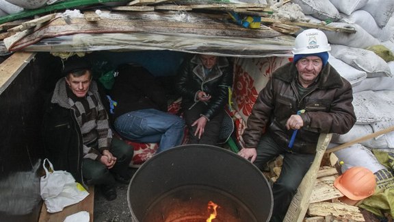 Ukrainian protesters maidan