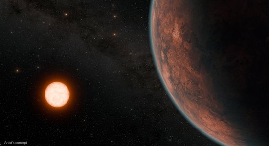 Astronomu uzmanību piesaista mums tuvākā teorētiski apdzīvojamā Zemes izmēra citplanēta