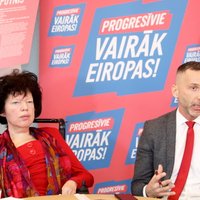 Arī 'Progresīvie' iesniedz kandidātu sarakstu EP vēlēšanām