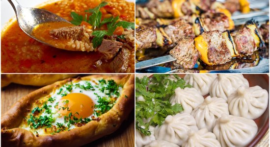 Čanahi, hinkaļi, dolmas un citi bīstami garšīgi Kaukāza ēdieni tavā virtuvē