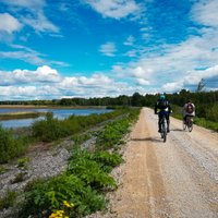 Маршрут выходного дня — на велосипеде вдоль озера Лубанс