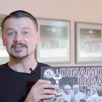 Video: Rīgas 'Dinamo' puiši ar citiem grāmatmīļiem stāsies Grāmatu draugu ķēdē